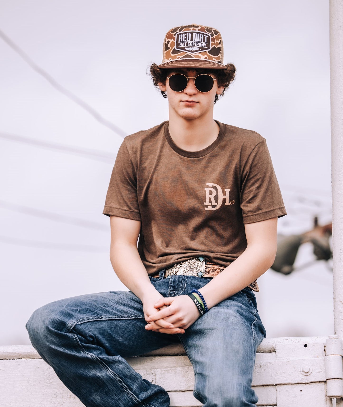 Red Dirt Hat: Old Skool (Camo)