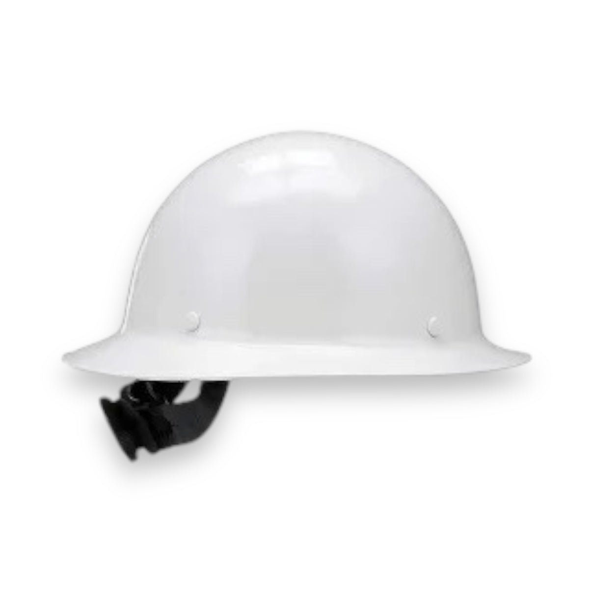 MSA: White Fiberglass Hard Hat (Full Brim)