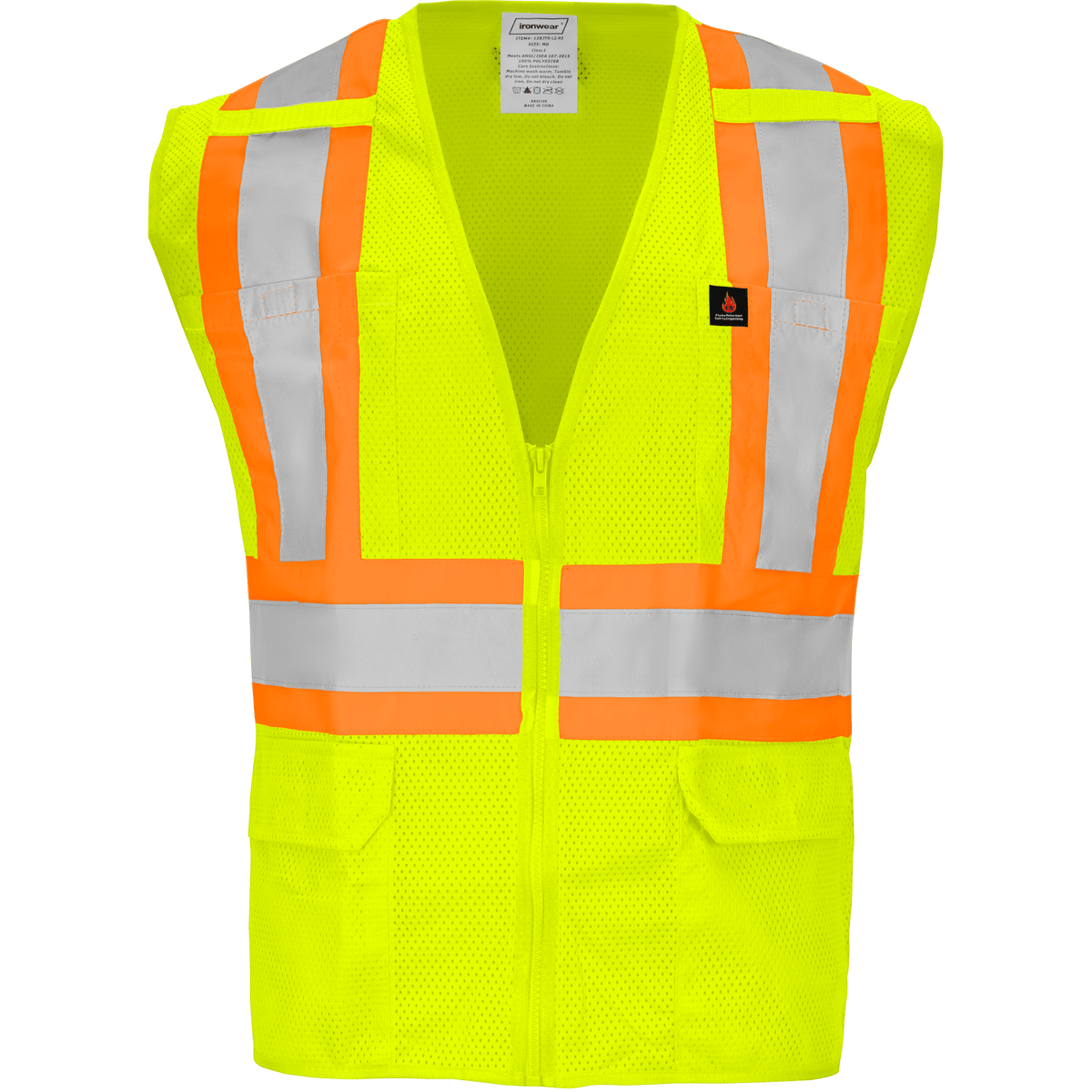 Class 2 Type R Two Tone Flame Retardant Hi Vis Safety Vest