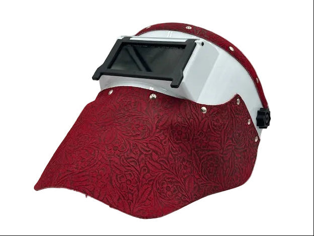 Outlaw Leather: Slim White/ Red Floral