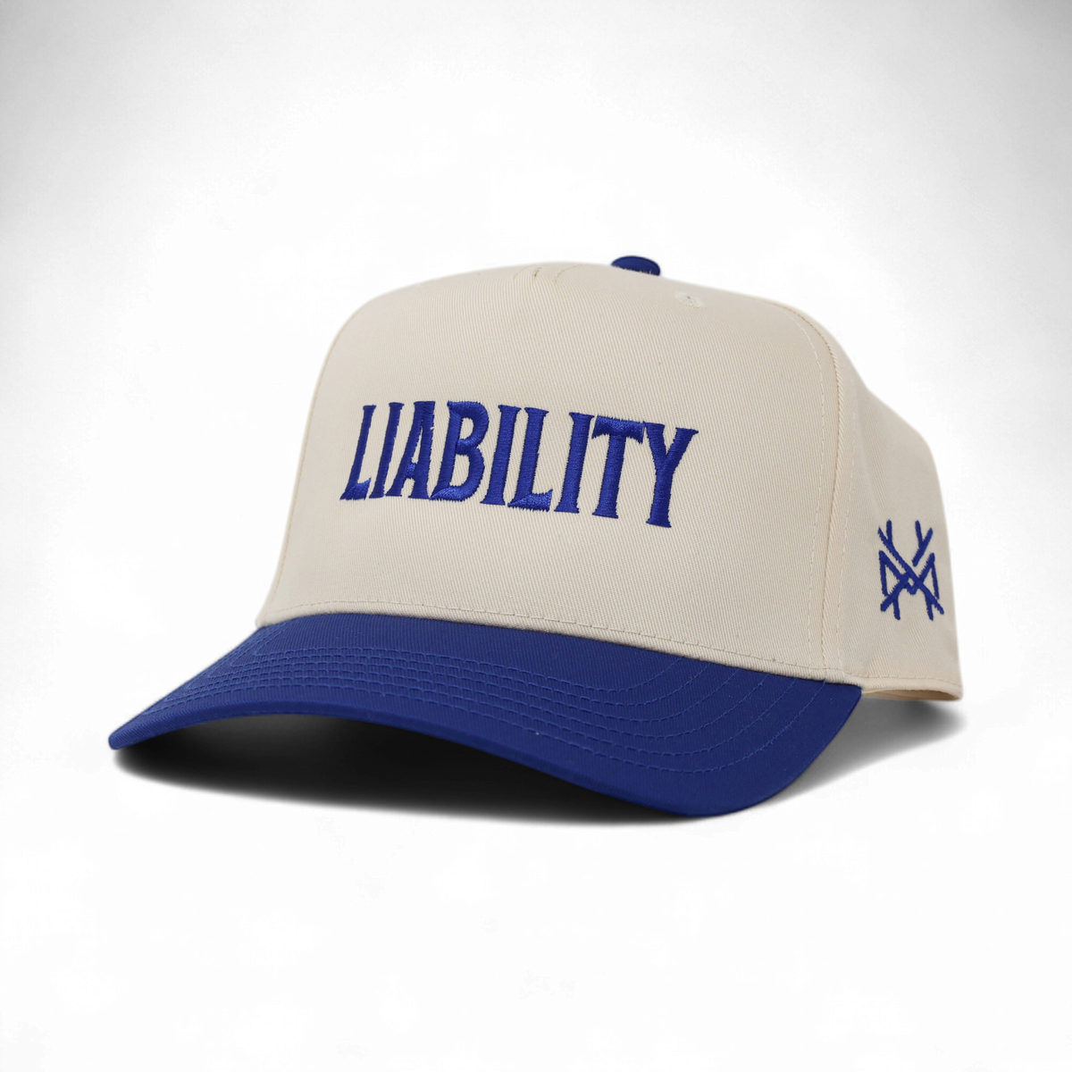 Liability Trucker Hat: Retro Black/Natural