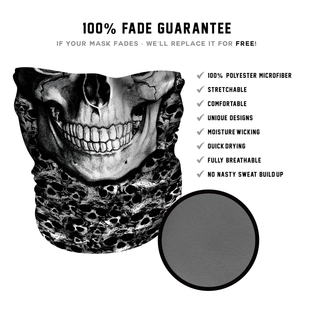 The Skull Neck Gaiter