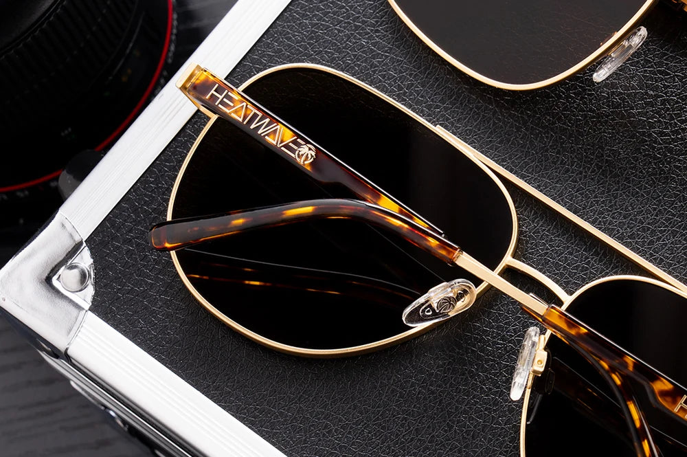 INCLINE SUNGLASSES: TORTOISE BROWN LENS