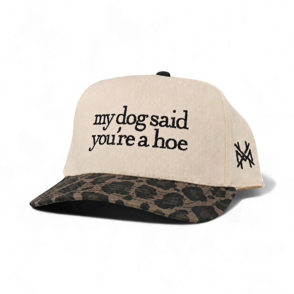 My Dog Said You're a Hoe Trucker Hat: Retro Breakup Country/Natural
