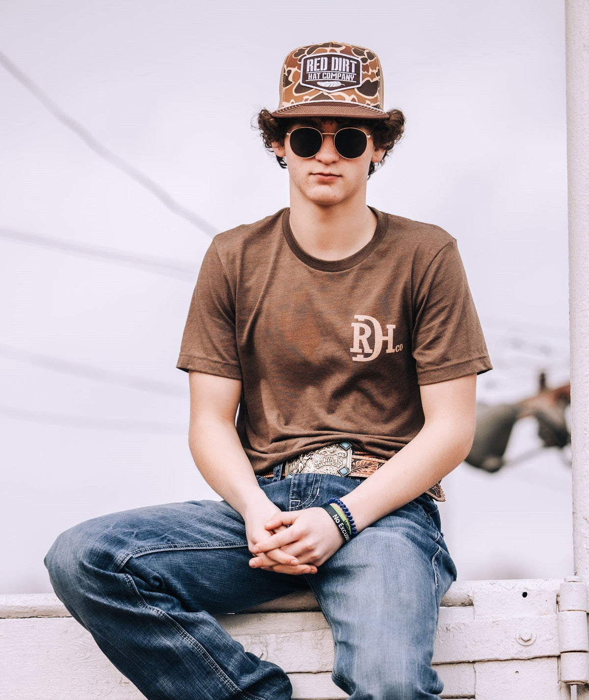 Red Dirt Hat: Old Skool (Camo)