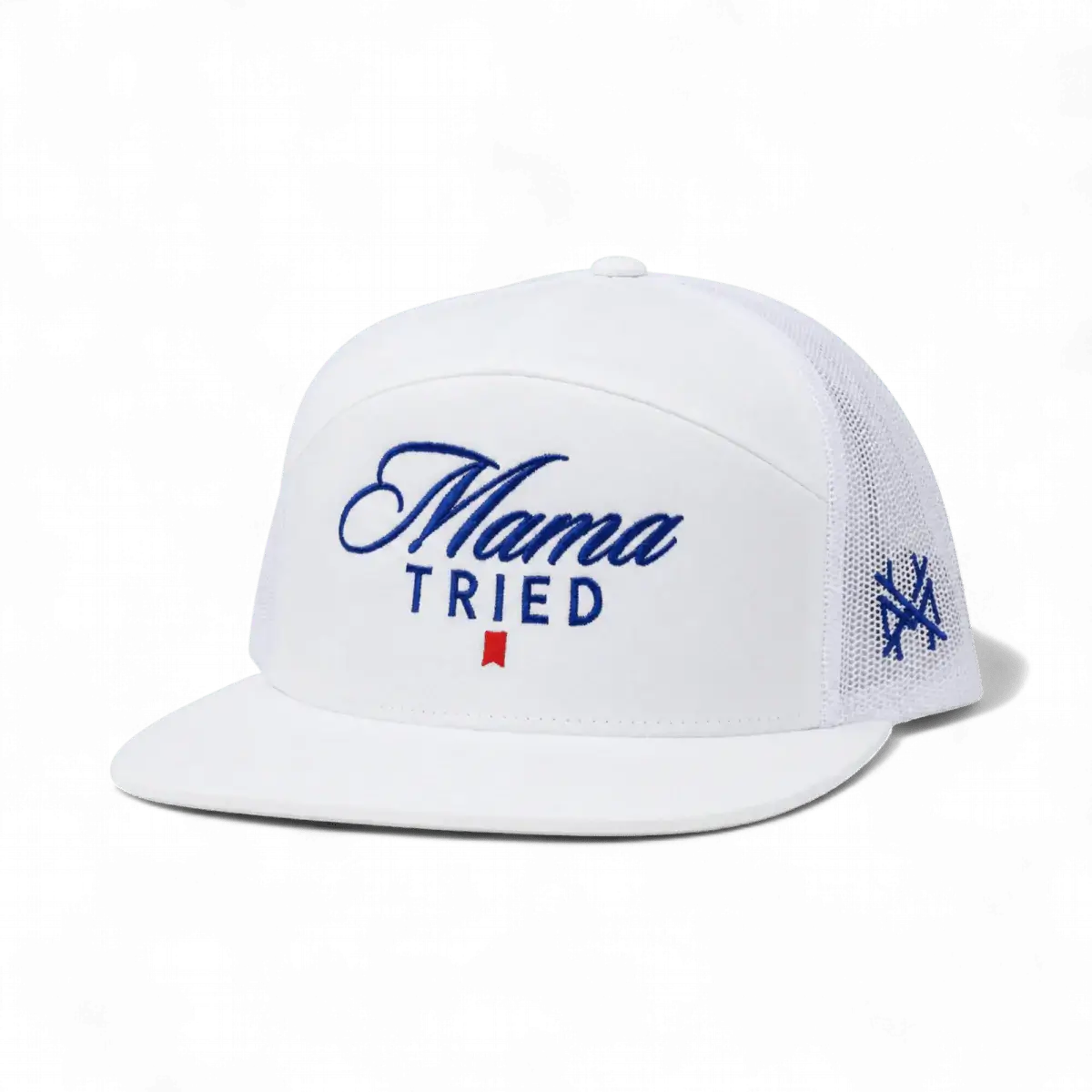 Mama Tried Ultra Trucker Hat: Trucker Black/White