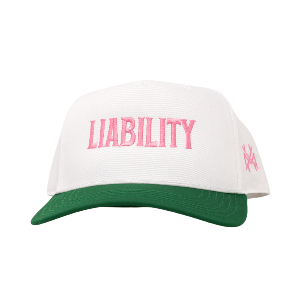 Liability Trucker Hat: Retro Black/Natural