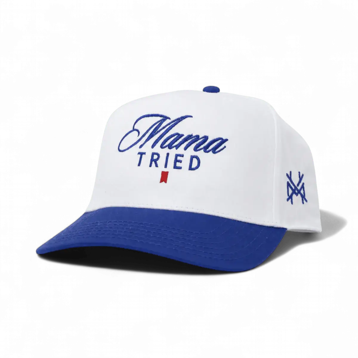 Mama Tried Ultra Trucker Hat: Trucker Black/White