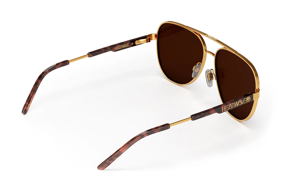INCLINE SUNGLASSES: TORTOISE BROWN LENS