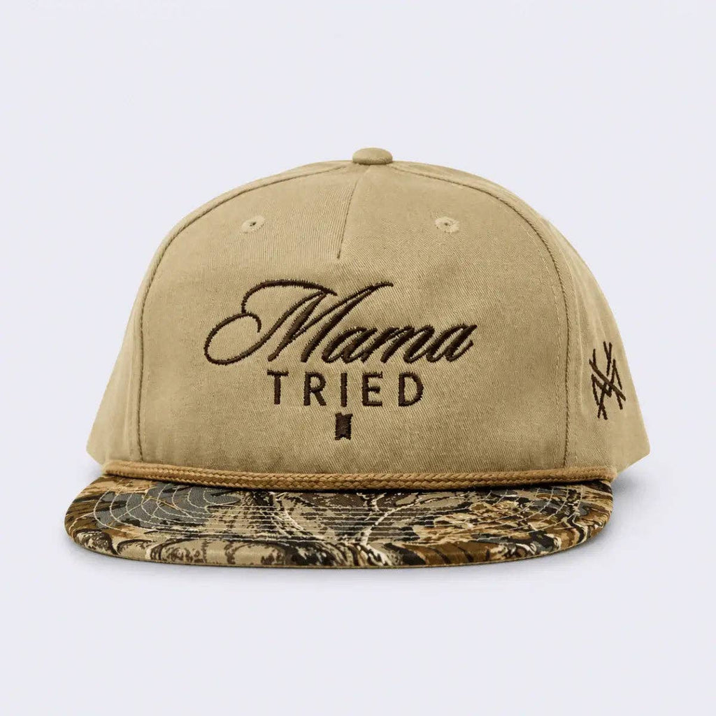Mama Tried Ultra Trucker Hat: Trucker Black/White