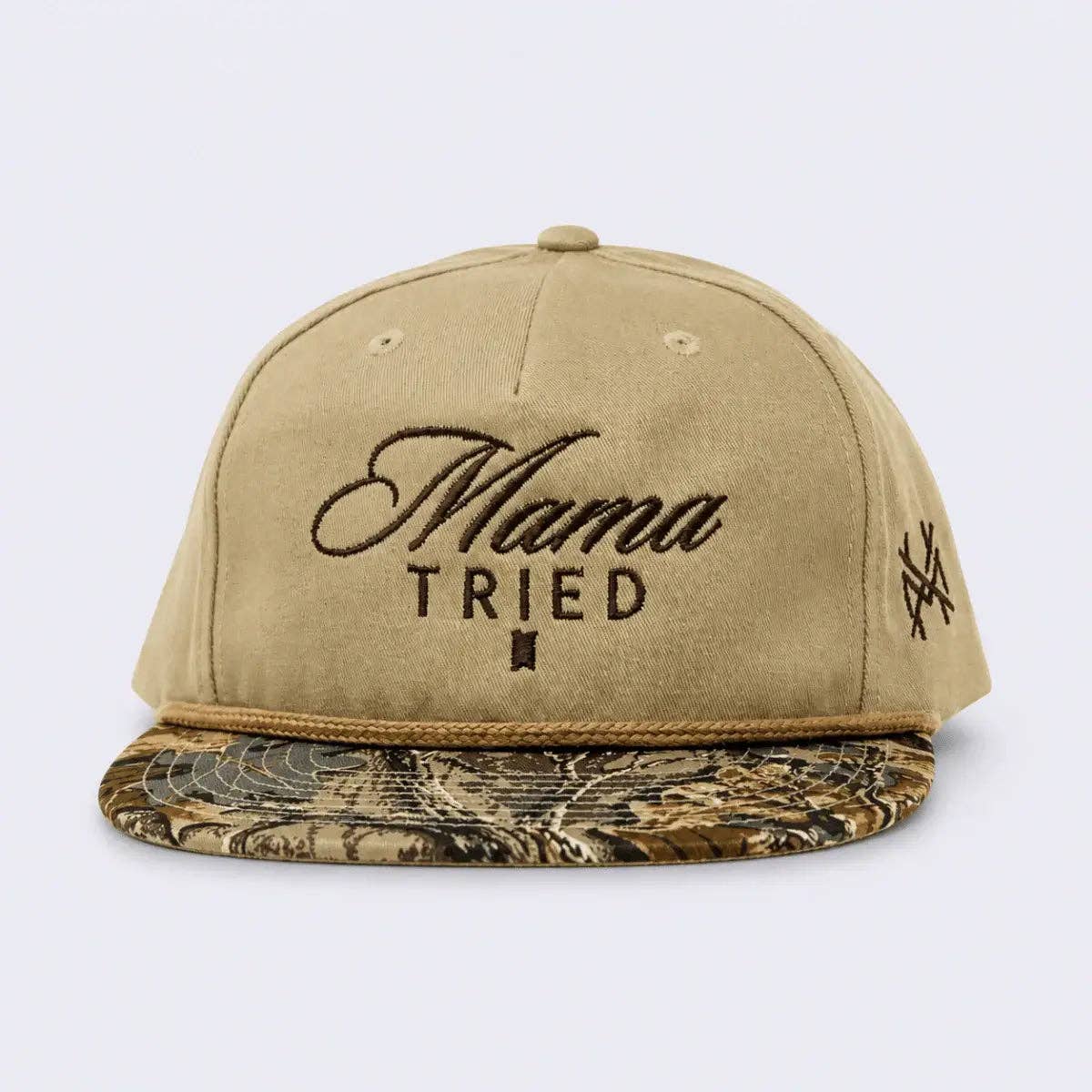 Mama Tried Ultra Trucker Hat: Trucker Black/White