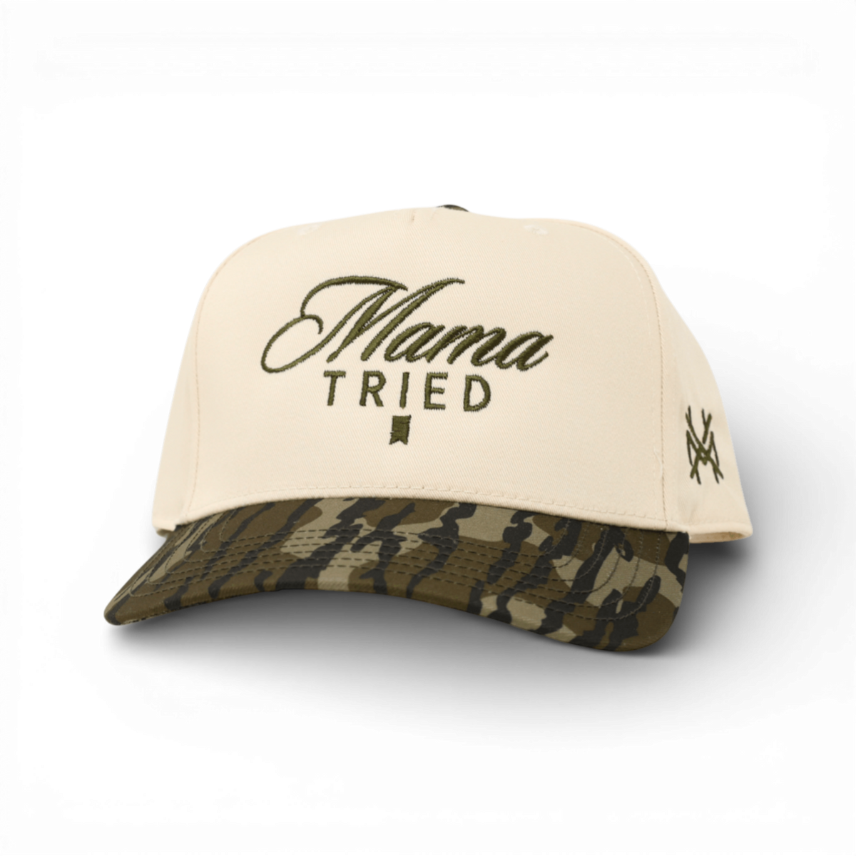 Mama Tried Ultra Trucker Hat: Trucker Black/White