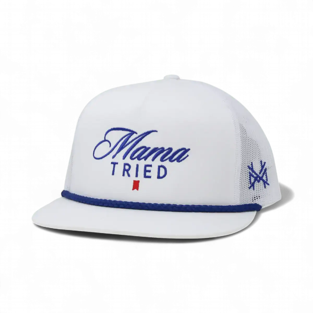 Mama Tried Ultra Trucker Hat: Trucker Black/White