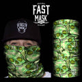 LFG: Green Skulls Neck Gaiter
