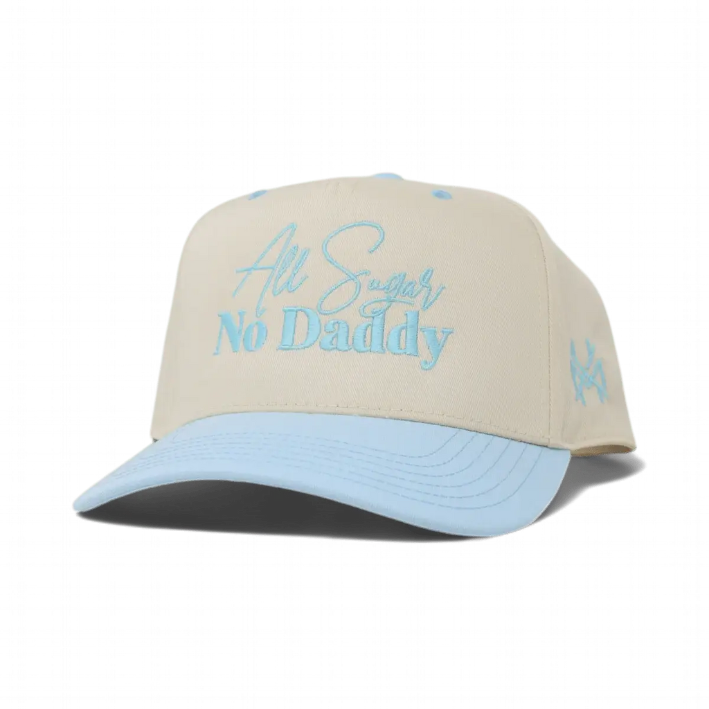 All Sugar No Daddy Trucker Hat: Retro Camo/Natural