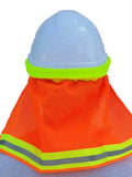 Hard Hat Neck Shade (Orange)(Elastic)