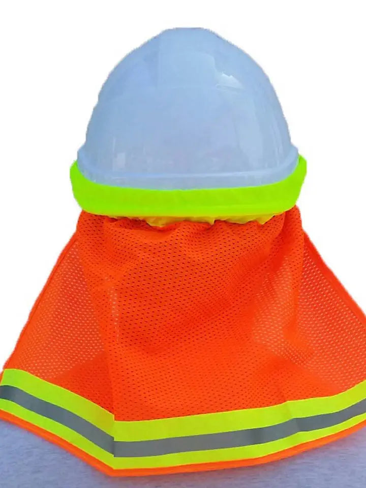 Hard Hat Neck Shade (Orange)(Elastic)