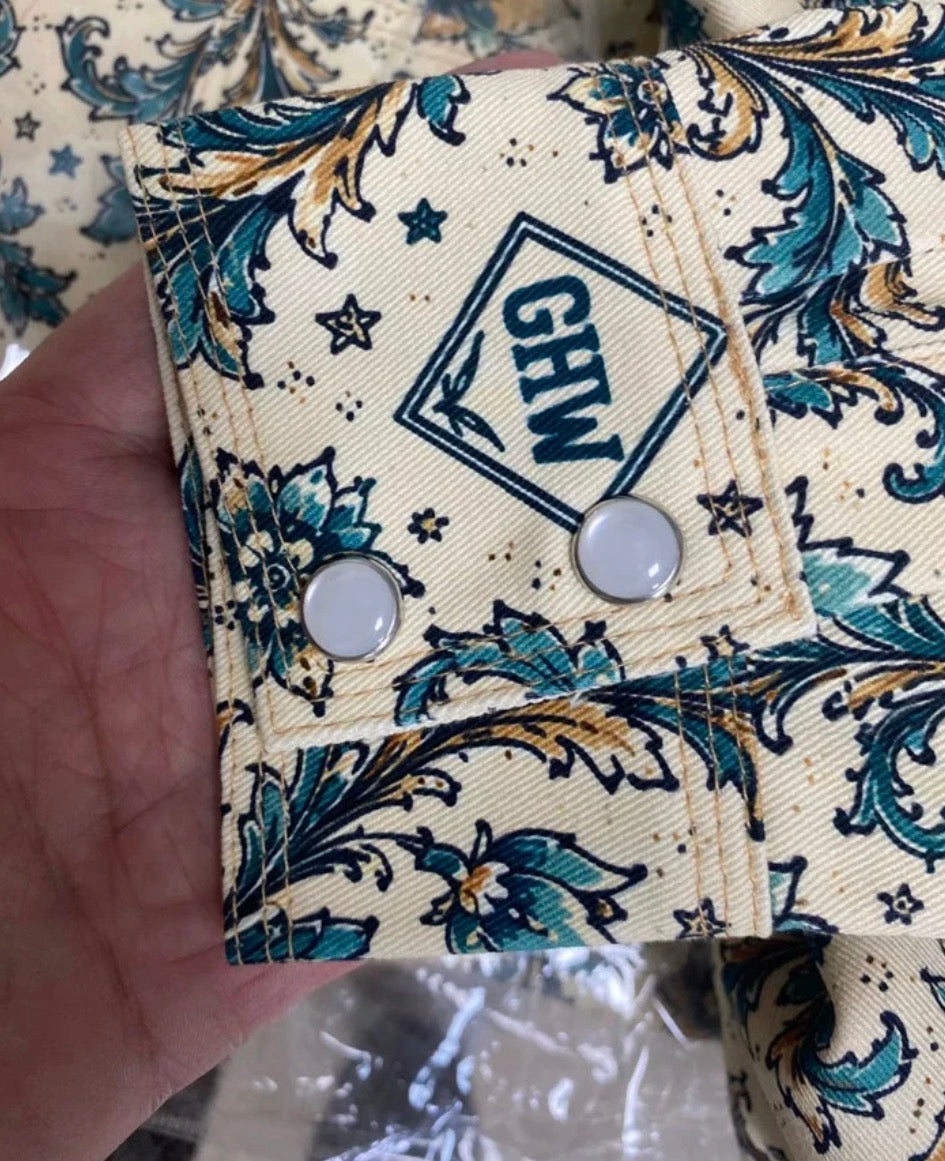 Grindhouse Work Wear: Desert Flower Welding Shirt