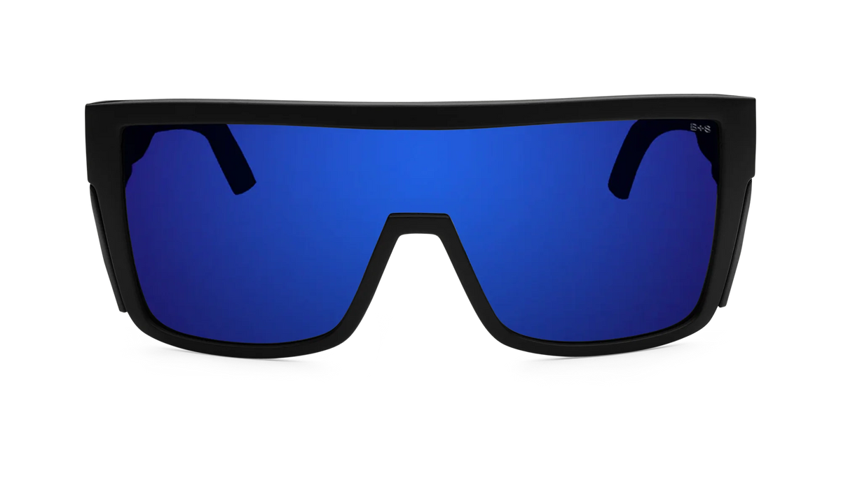 Bomber Buzz: Blue Mirror/ Black Frame