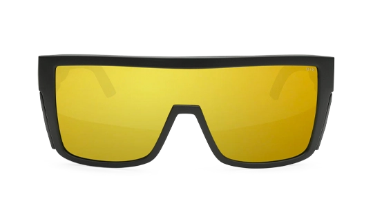 Bomber Buzz: Gold Mirror/ Black Frame