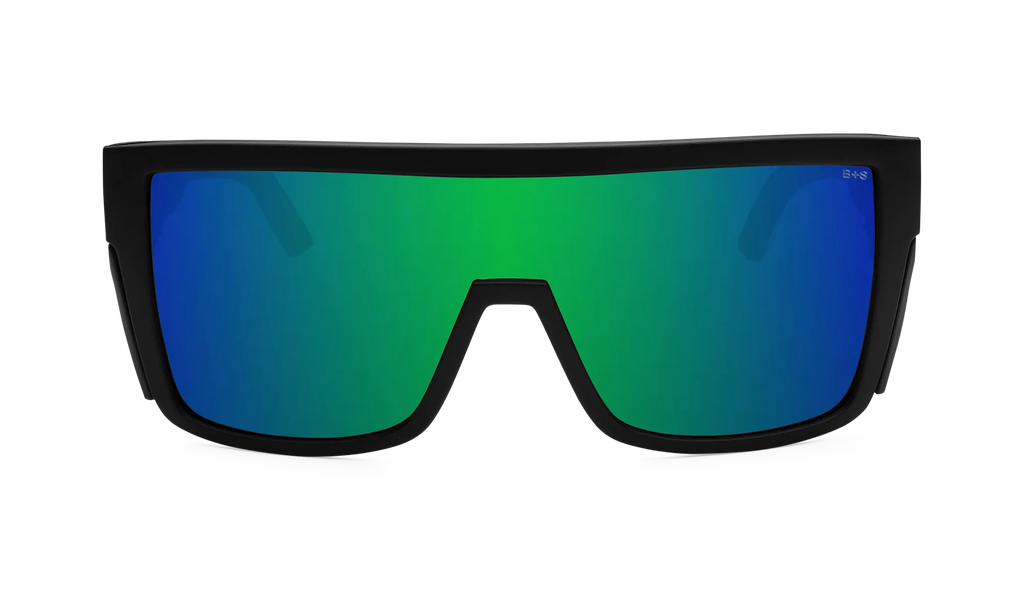 Bomber Buzz: Green Mirror/ Black Frame