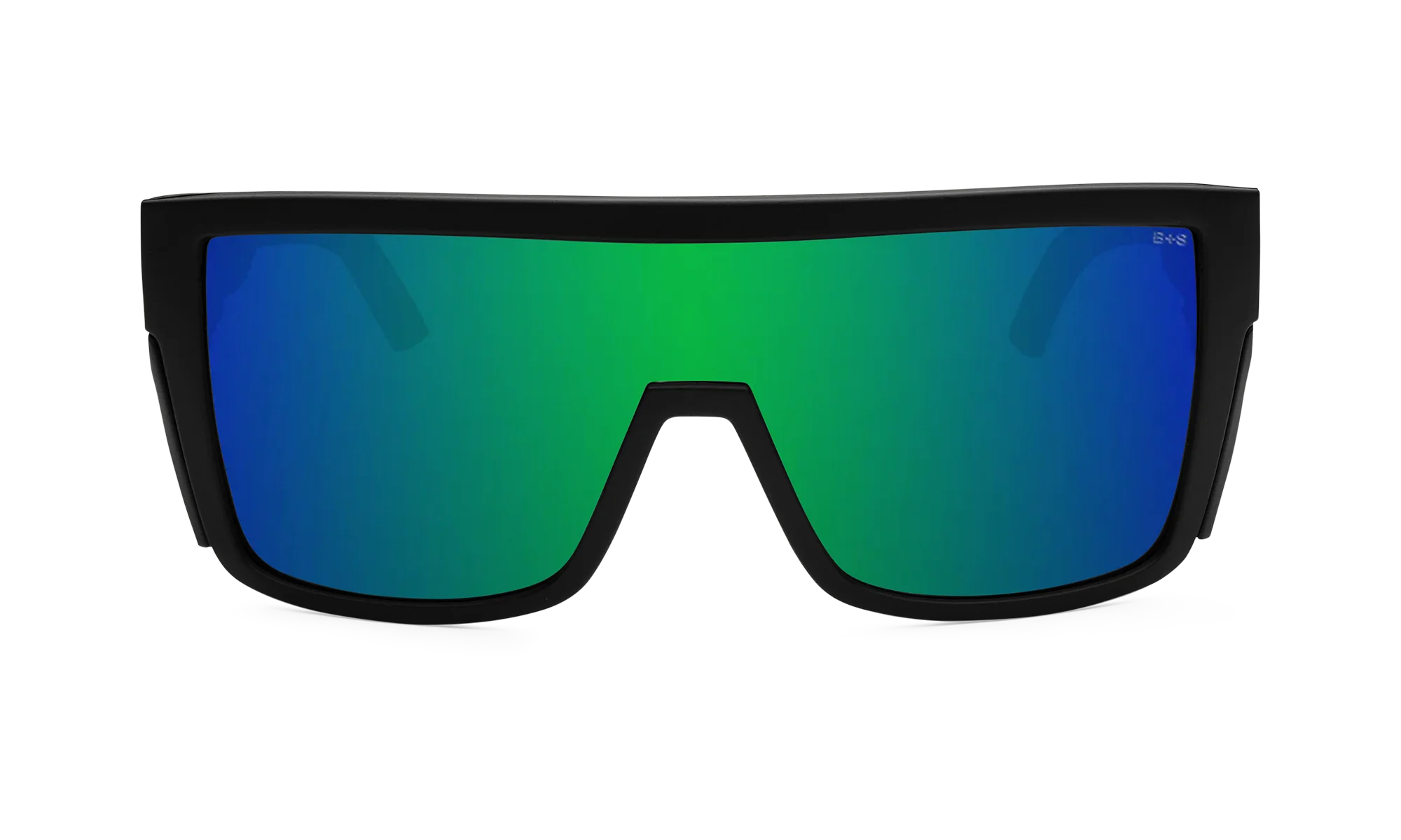 Bomber Buzz: Green Mirror/ Black Frame