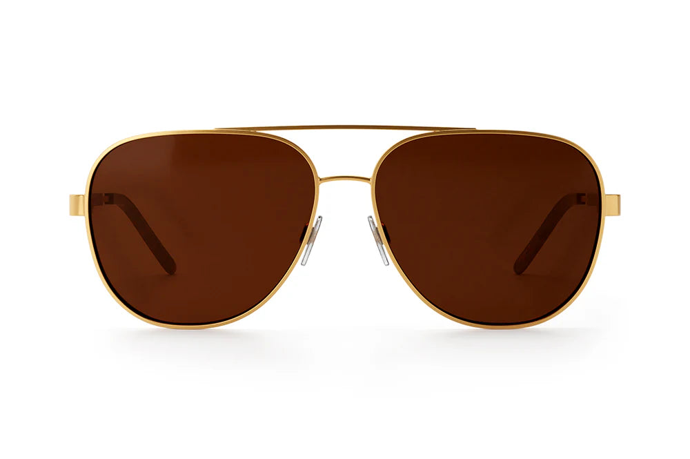 INCLINE SUNGLASSES: TORTOISE BROWN LENS