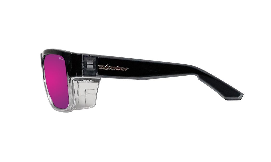 Bomber Clutch: Pink Mirror (Polorized)