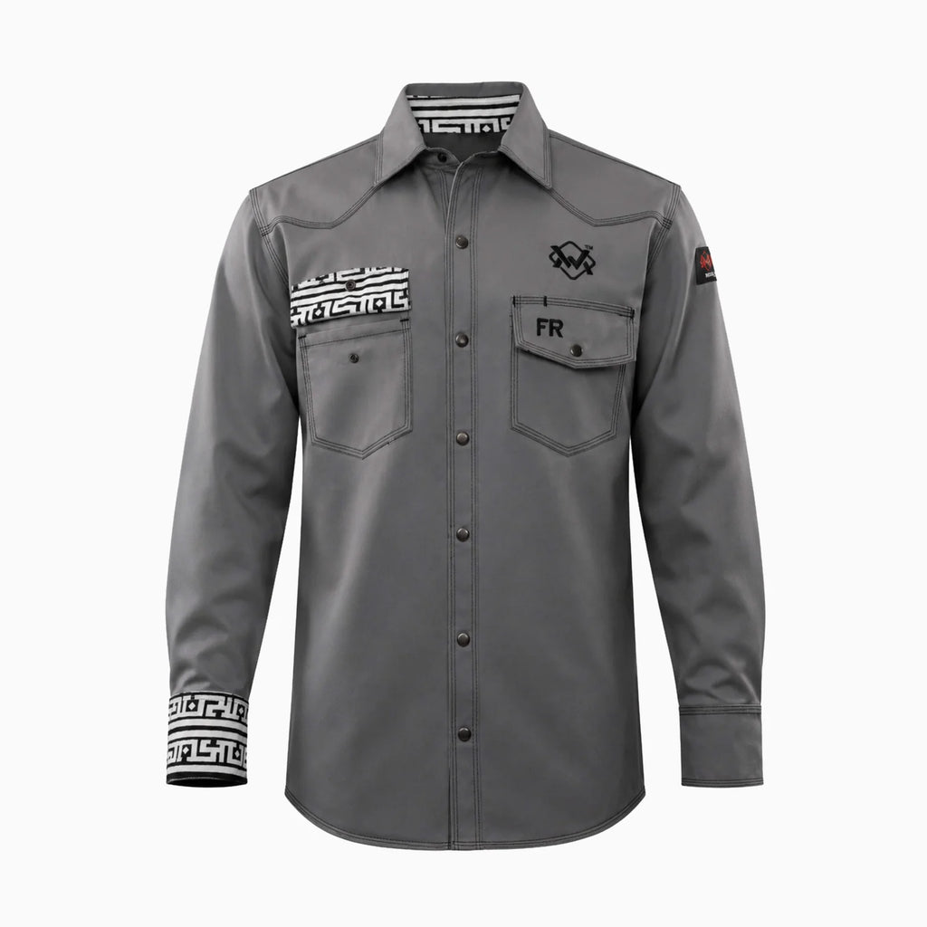 The Welding Magician: Gray/Aztec