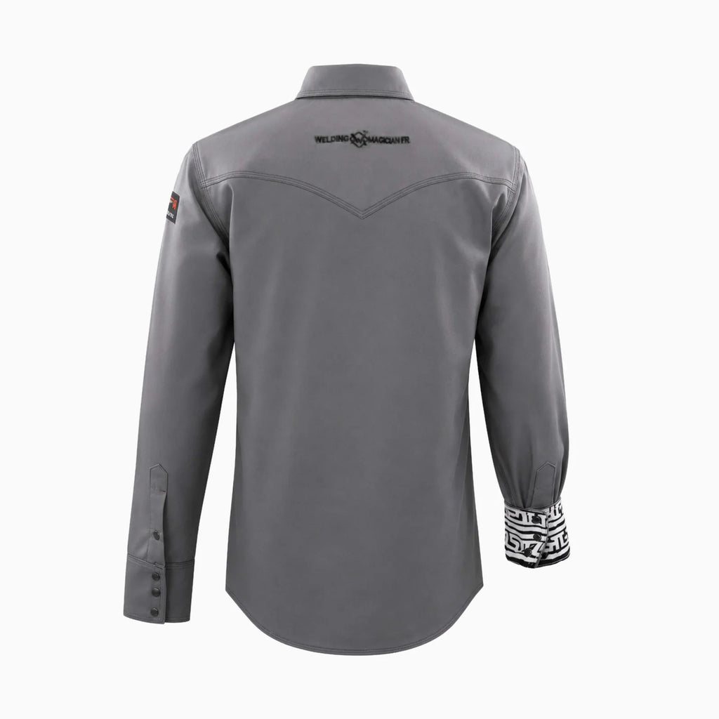 The Welding Magician: Gray/Aztec