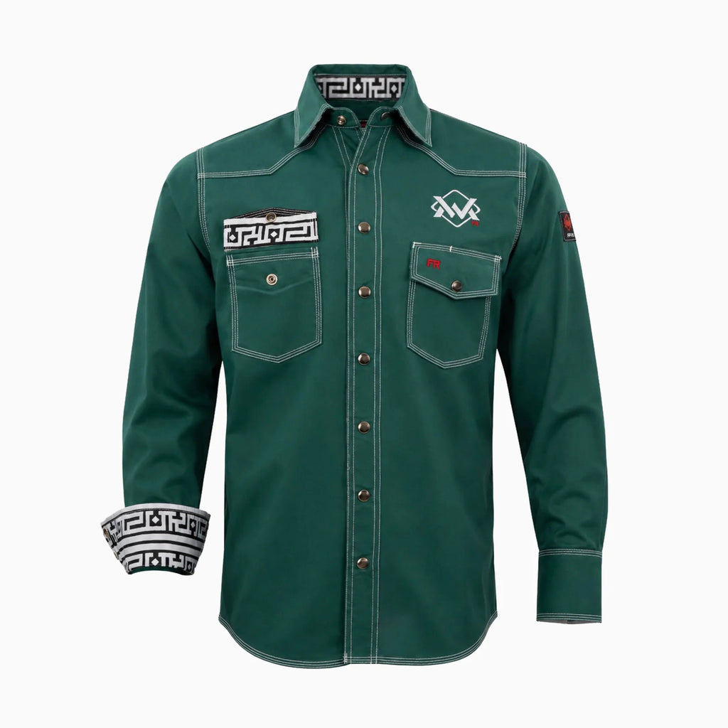 The Welding Magician: Green/Aztec