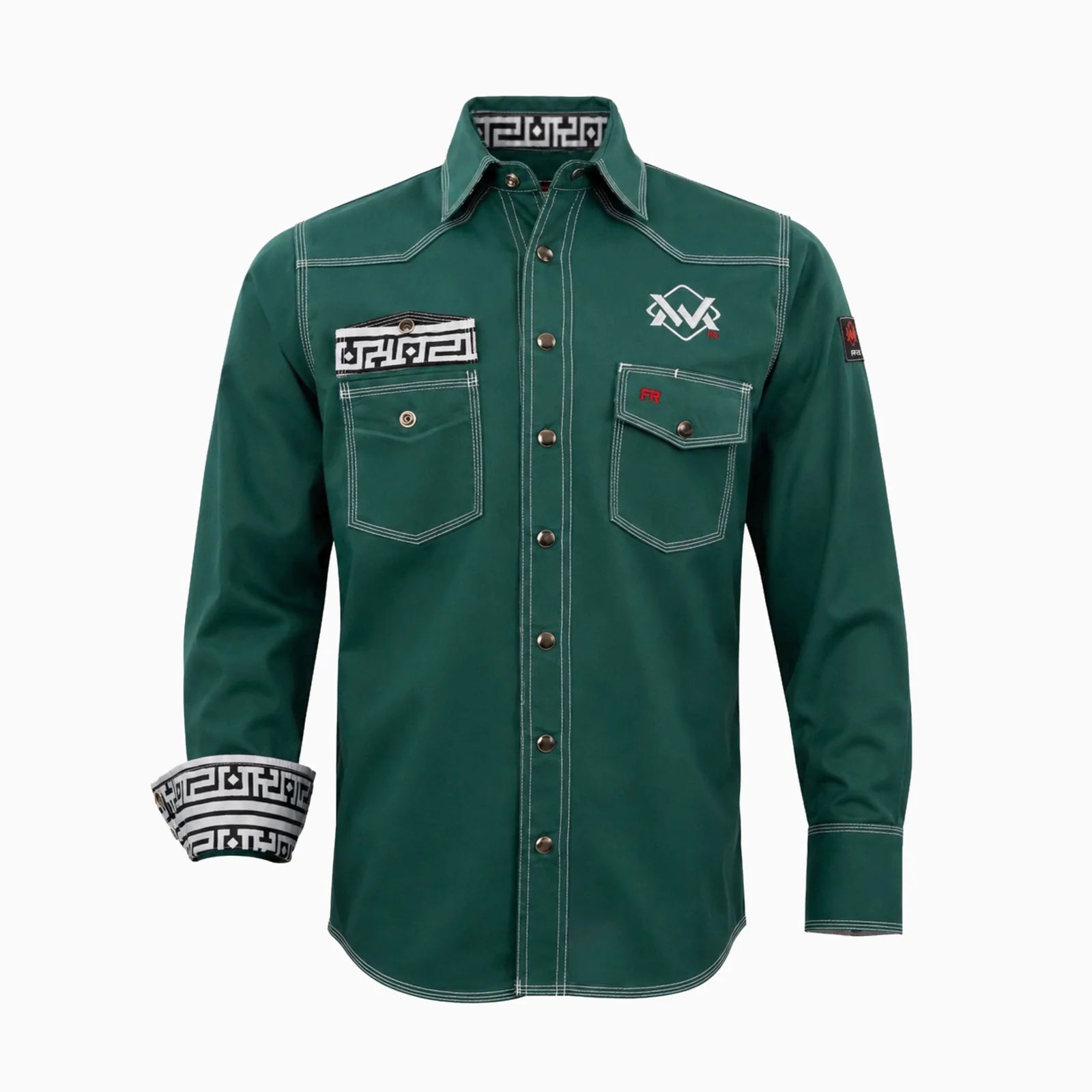 The Welding Magician: Green/Aztec