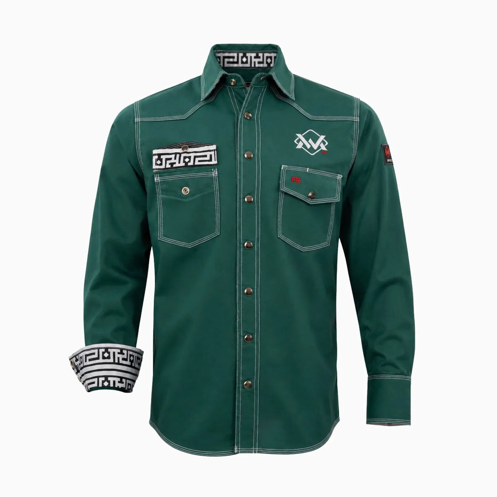 The Welding Magician: Green/Aztec