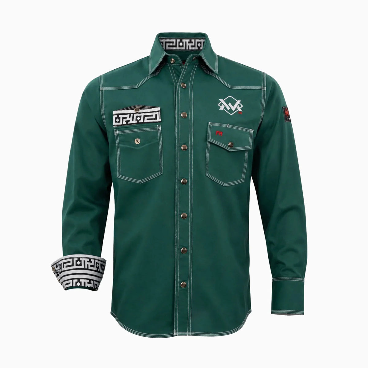 The Welding Magician: Green/Aztec