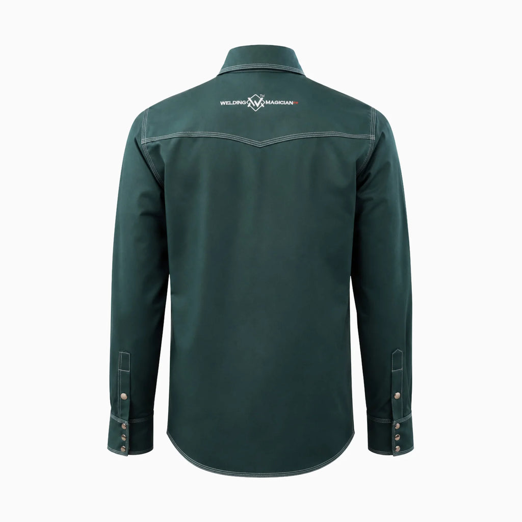 The Welding Magician: Green/Aztec