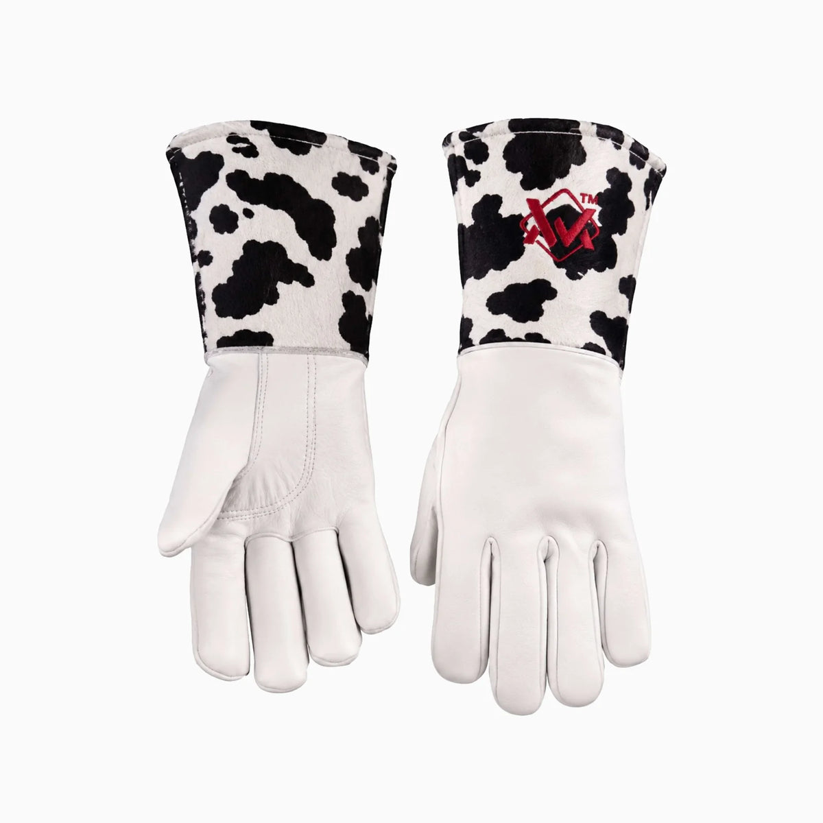 The Welding Magician: Elite Stick Welding Gloves Cow Print