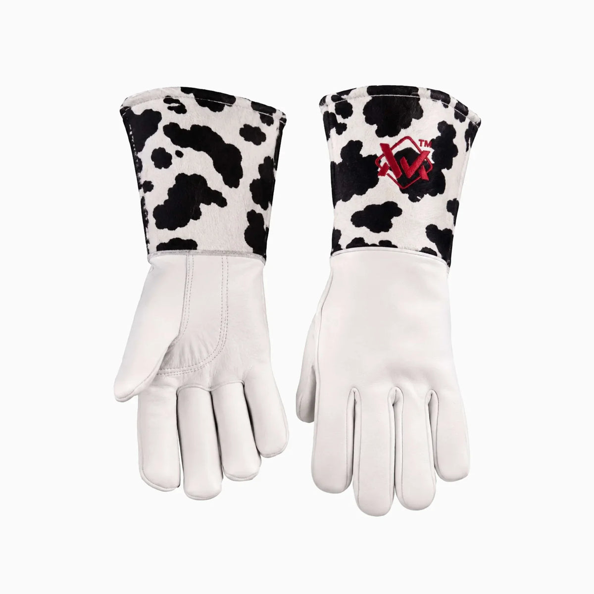 The Welding Magician: Elite Stick Welding Gloves Cow Print
