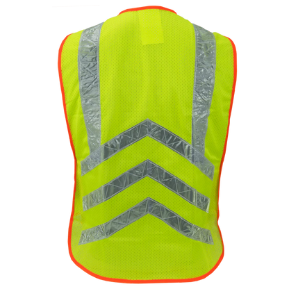 Ironwear:Hi Vis Vest w/ Adjustable Wraparound Hook & Loop