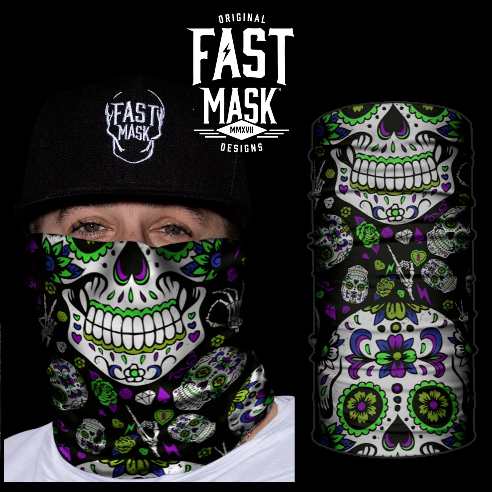 LFG: Sugar Skull Green