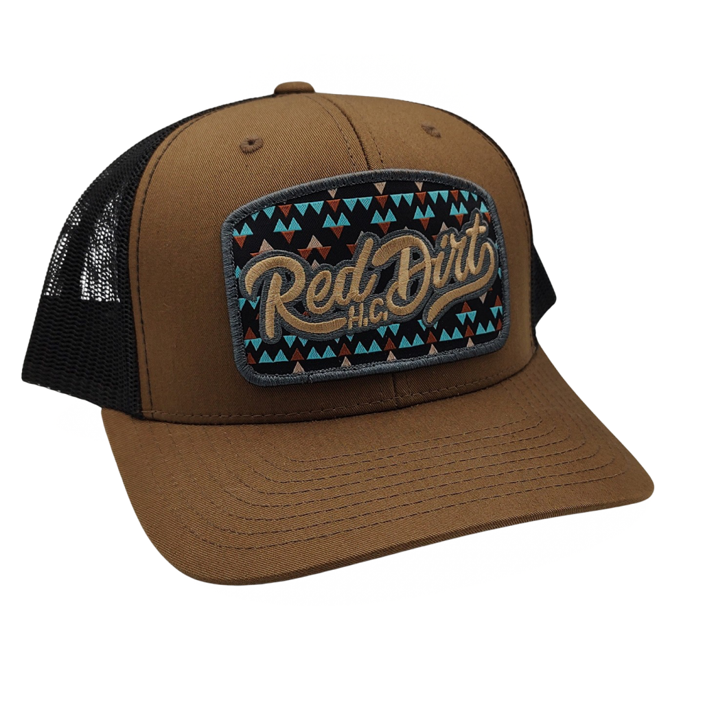 Red Dirt Hat: Gambler (Brown/ Black)
