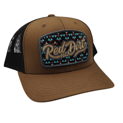Red Dirt Hat: Gambler (Brown/ Black)