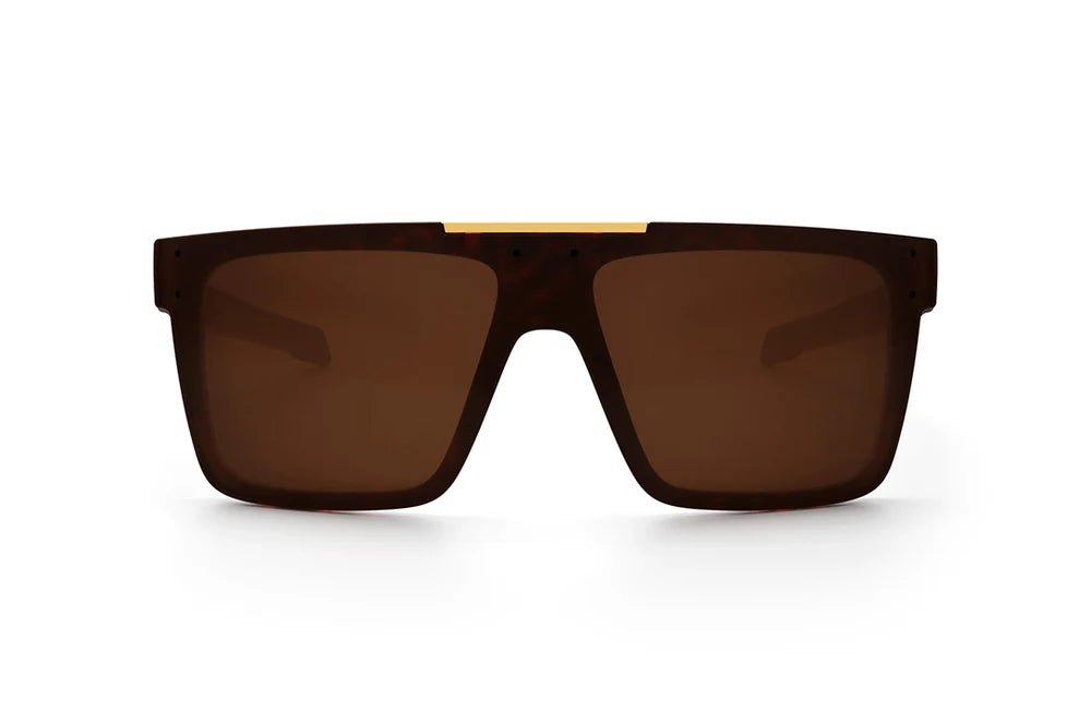 PERFORMANCE QUATRO SUNGLASSES: POLARIZED TORTOISE Z87+