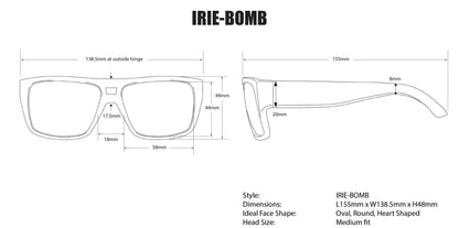 Bomber Irie: Red Mirror (Non-Safety)