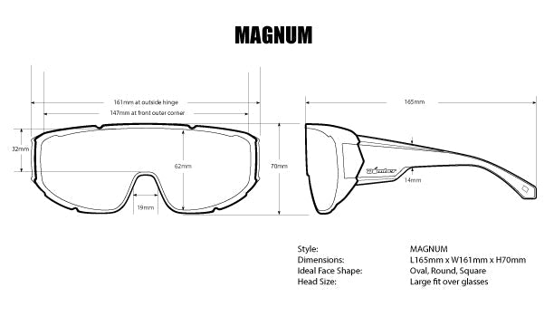 Bomber Magnum: Silver