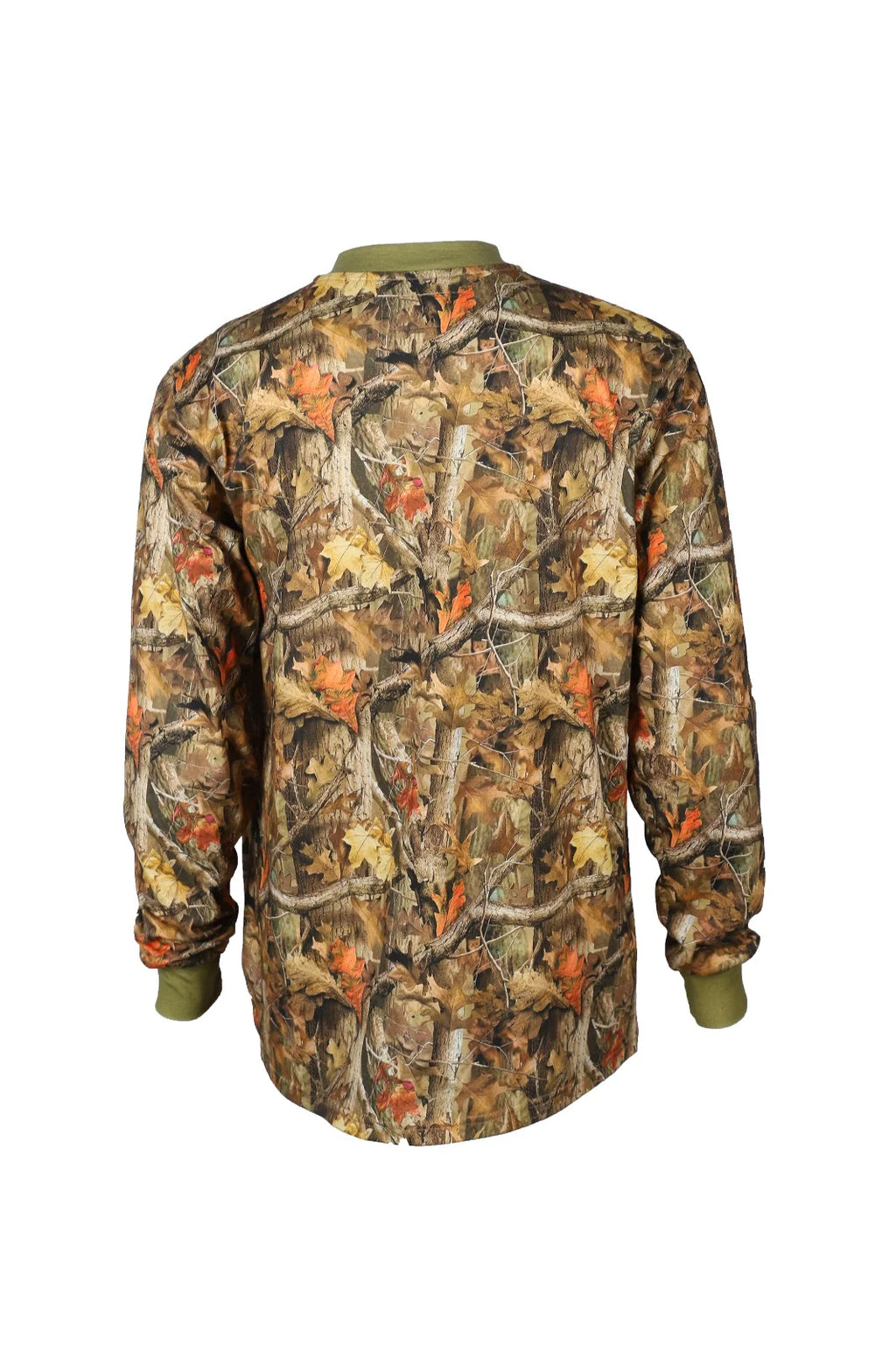 Forge FR: Men's Camo Light Weight Henley Tee