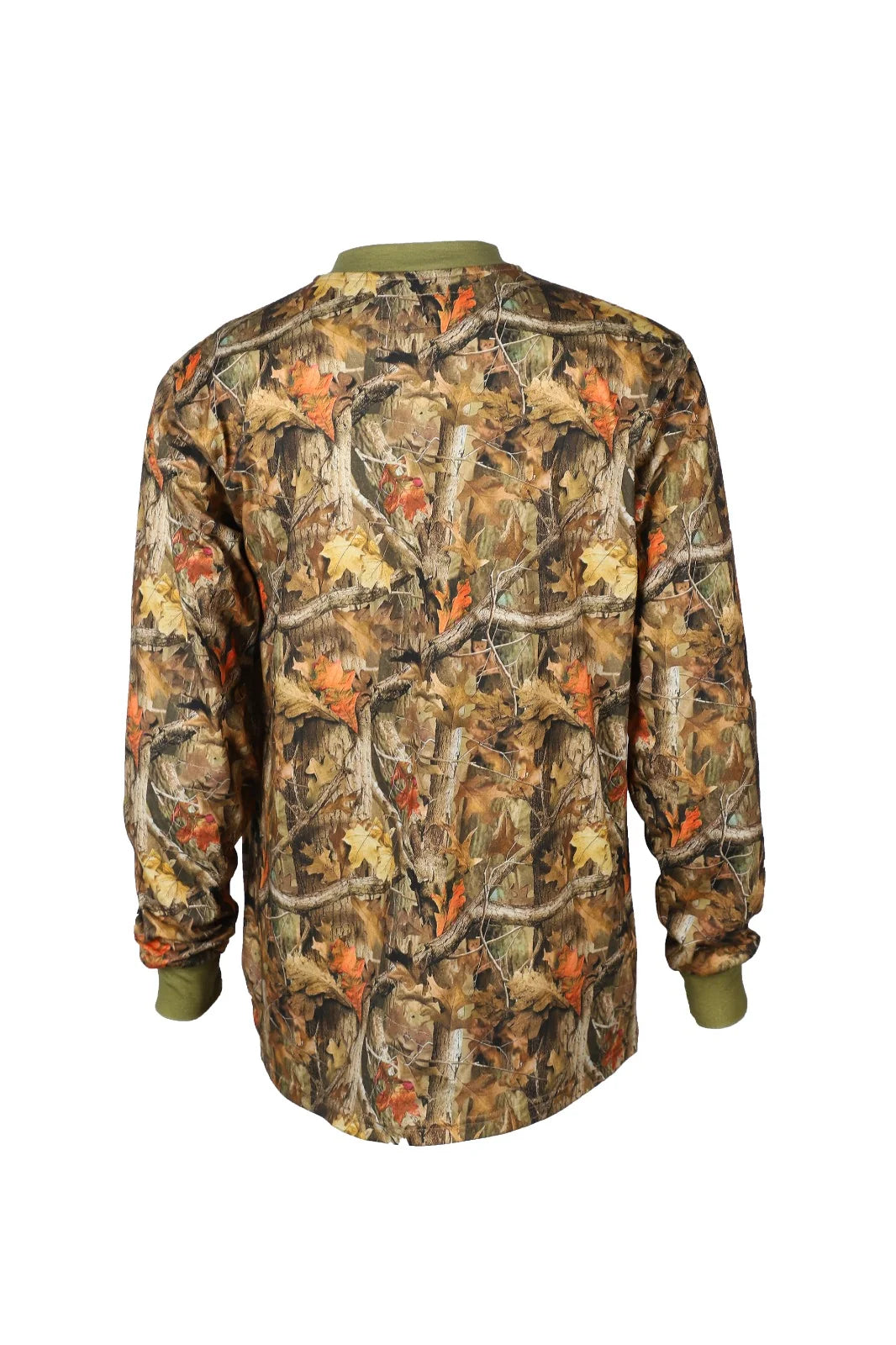 Forge FR: Men's Camo Light Weight Henley Tee