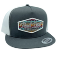 Red Dirt Hat: Lasso (Charcoal/White)
