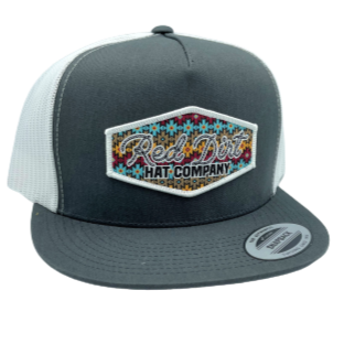 Red Dirt Hat: Lasso (Charcoal/White)