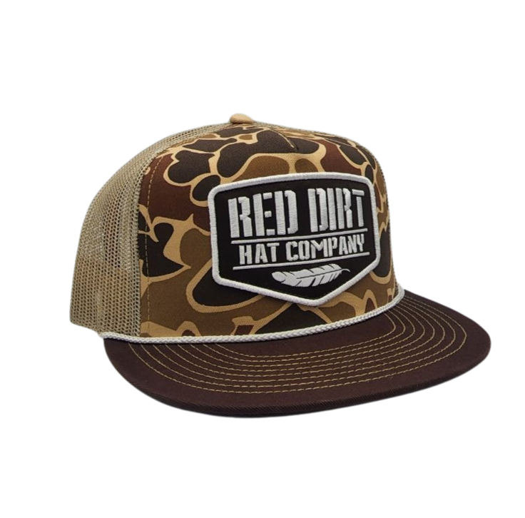 Red Dirt Hat: Old Skool (Camo)