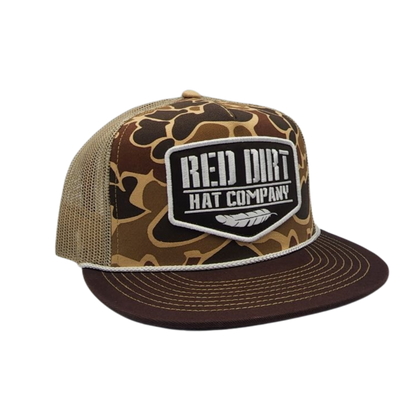 Red Dirt Hat: Old Skool (Camo)
